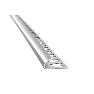 Perfil guardacanto arco 10mm acero inox bril (1580)