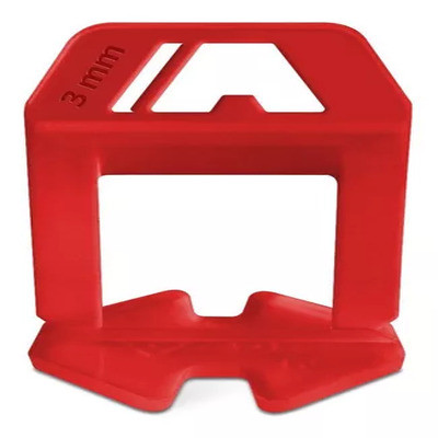 Atrim acc espaciador-clip 3mm rojo 150un (5095)